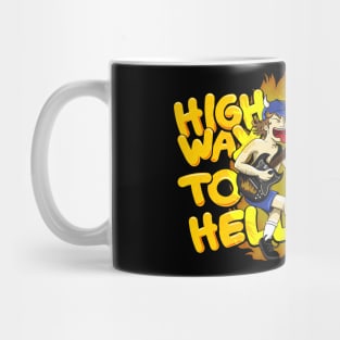 Angus Young ACDC Mug